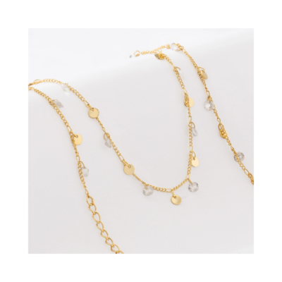 CADENA CUBANA CIRCONIA CON EXTENSION