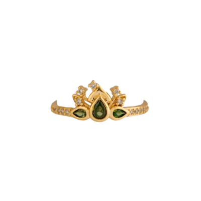 ANILLO GREEN BLOOM AJUSTABLE + EMPAQUE