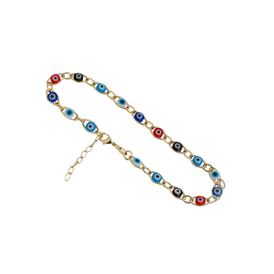 T OJO TURCO MULTICOLOR 23 CM + EXTENSOR